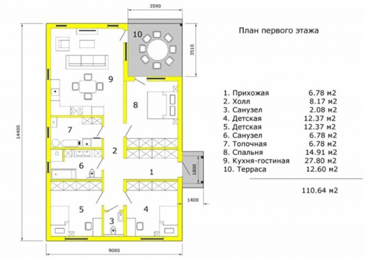 Коттедж/дом Атаманская улица, 789