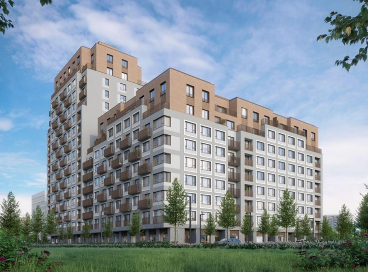 2-комн квартира в новом доме Молодогвардейцев, 5 стр