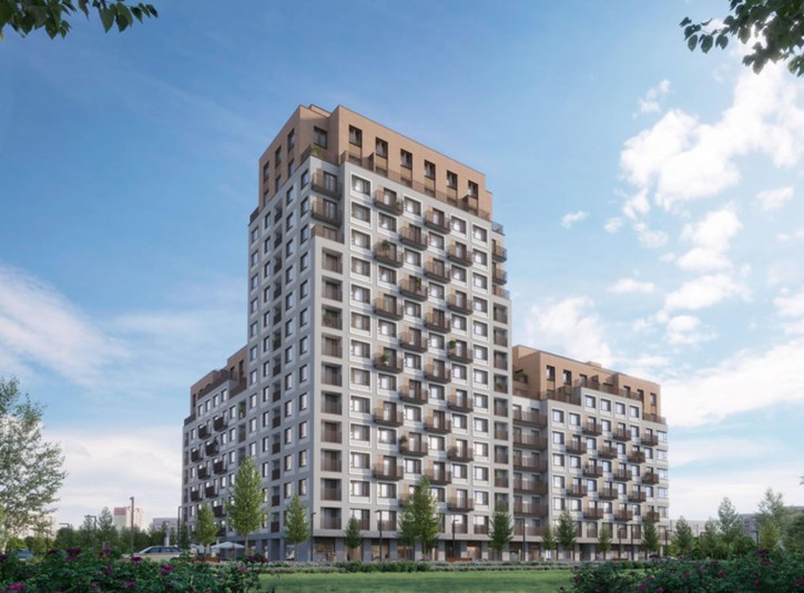 2-комн квартира в новом доме Молодогвардейцев, 5 стр