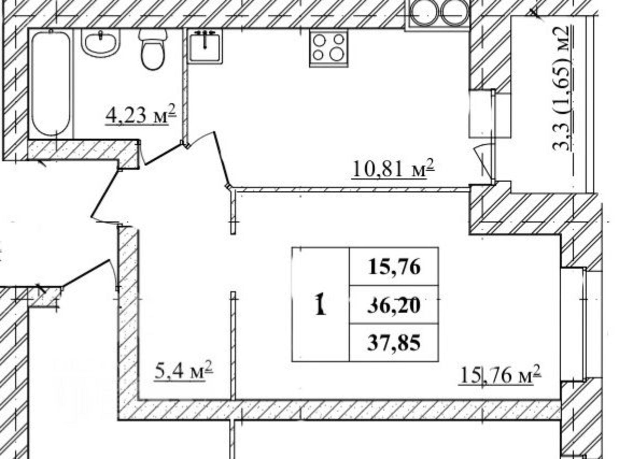 Купить квартиру за 3 103 700 рублей на 2-й брагинский проезд