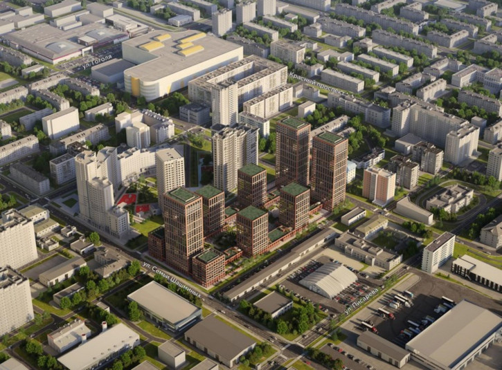 2-комн квартира в новом доме ул. Семьи Шамшиных, с91