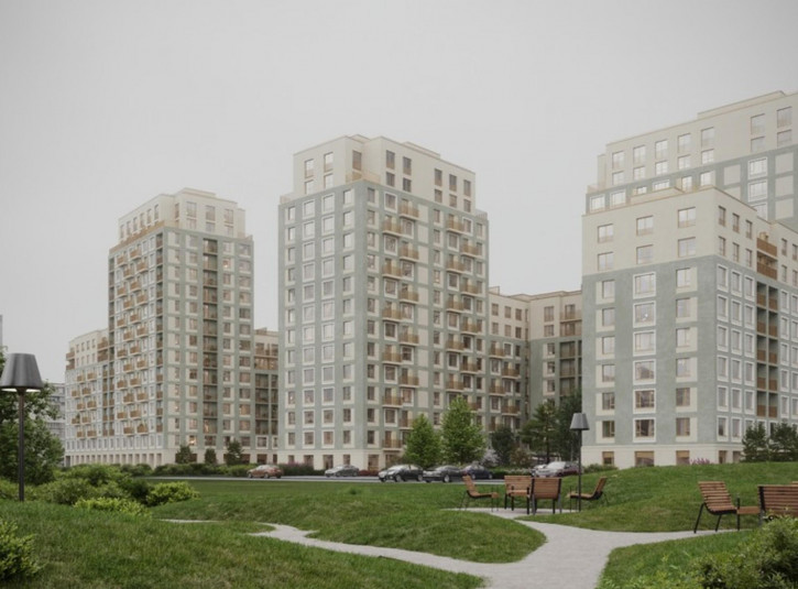 2-комн квартира в новом доме ул. Аэропорт, стр. 2