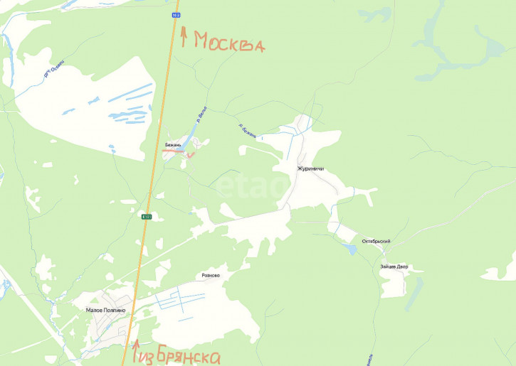 Земельный участок Заречная улица