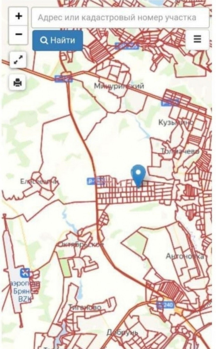 Земельный участок Центральная улица