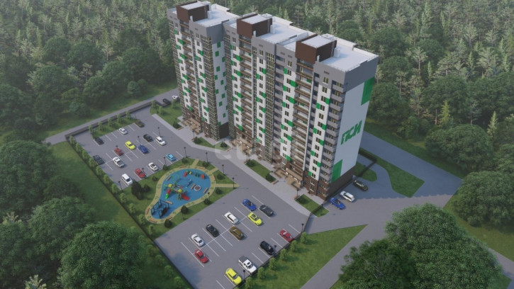 2-комн квартира в новом доме Лунная улица