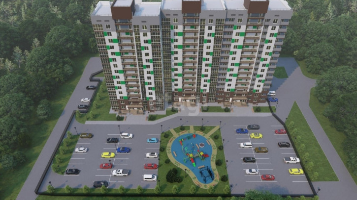 3-комн квартира в новом доме Лунная улица