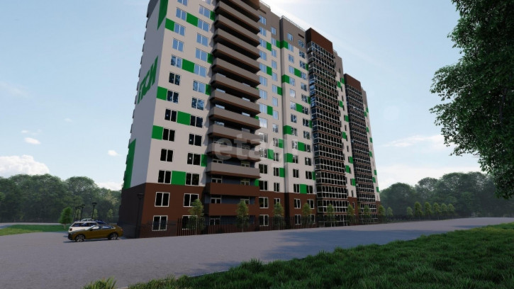 2-комн квартира в новом доме Лунная улица