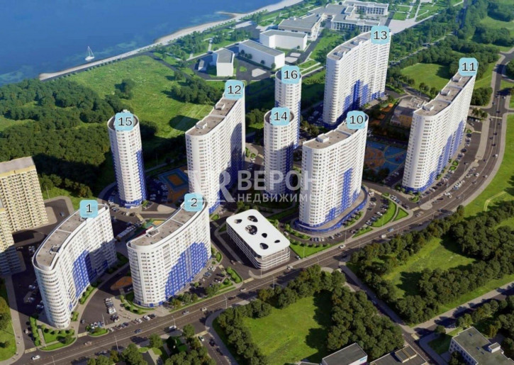 2-комн квартира в новом доме Воронежская ул, 47Д к1