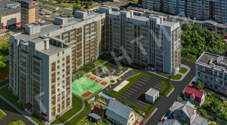 3-комн квартира в новом доме Ленинградская улица