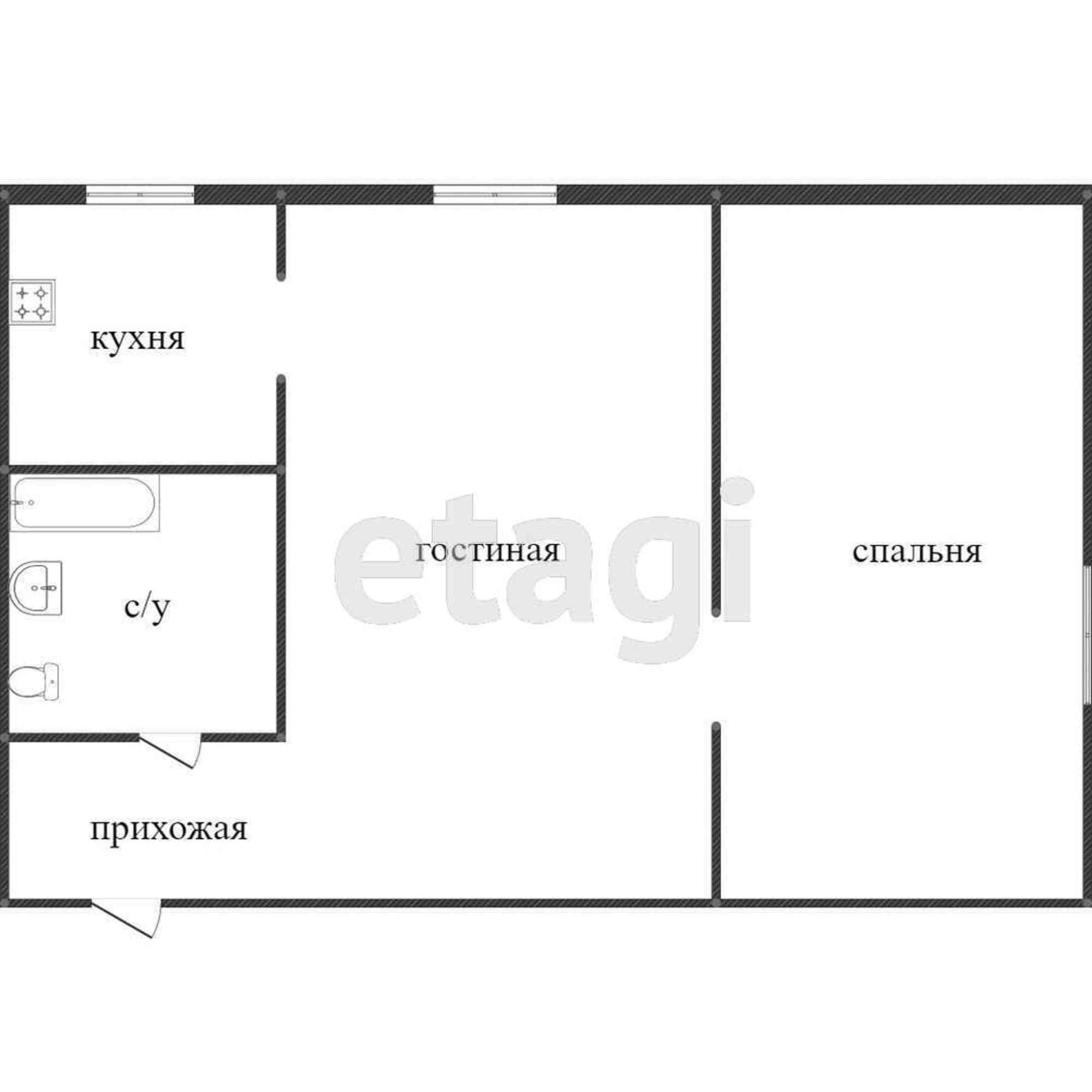 Купить квартиру за 3 000 000 рублей на Титова, 20