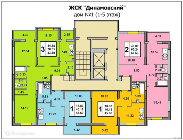 3-комн квартира в новом доме Миллеровская ул, 30