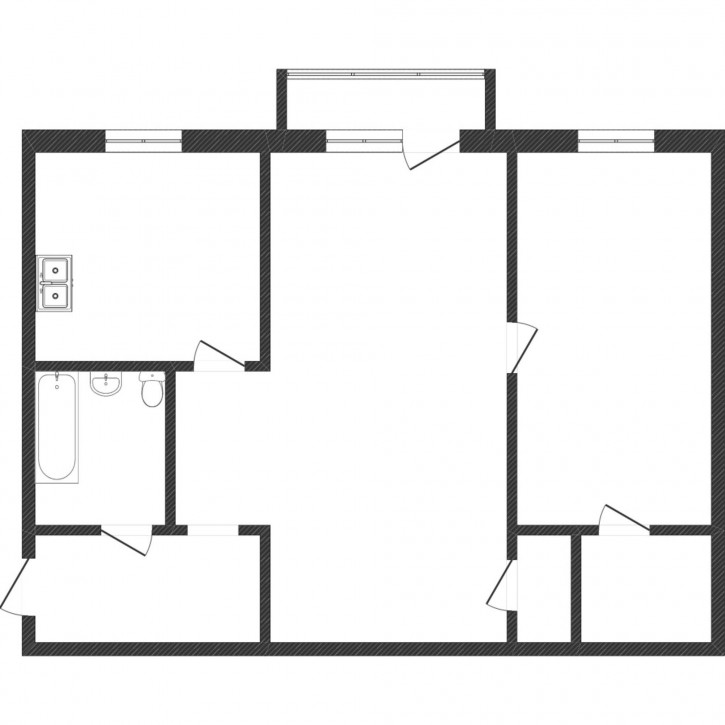 2-комн квартира Победы бульвар, 8