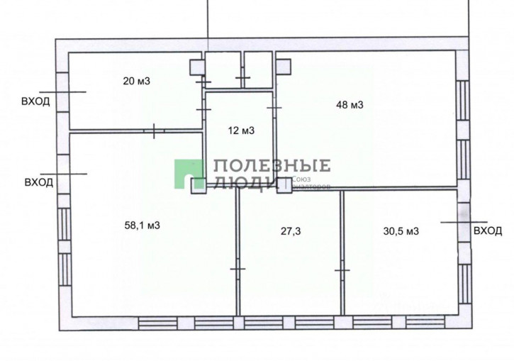 Производственное помещение 1-й Соколовогорский проезд, 1,  д. 1
