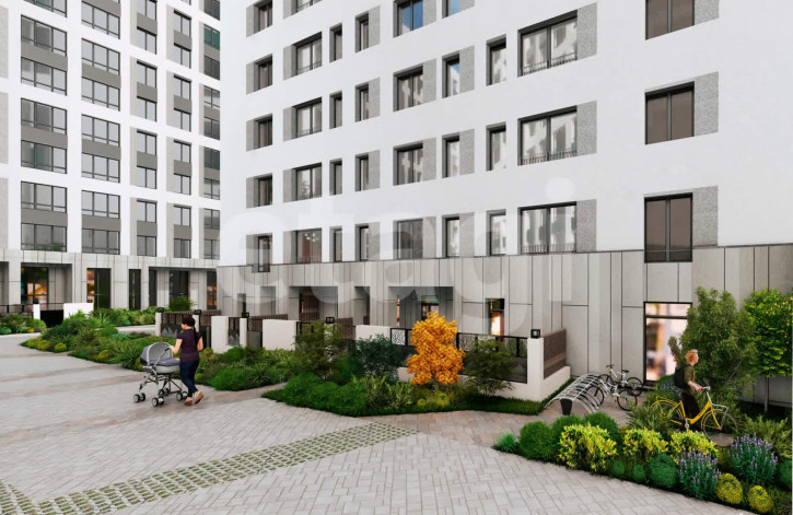 1-комн квартира в новом доме Сергея Джанбровского, 27