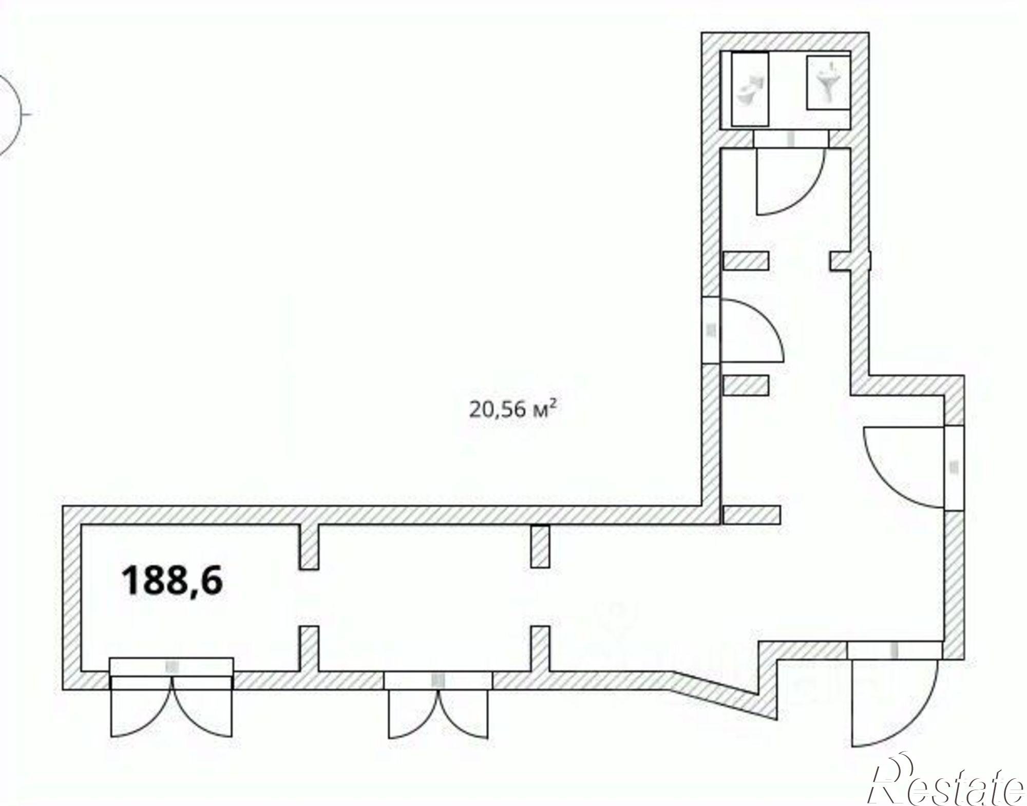 Купить офис, помещение под офис за 6 508 510 рублей на улица Цементников, 8А