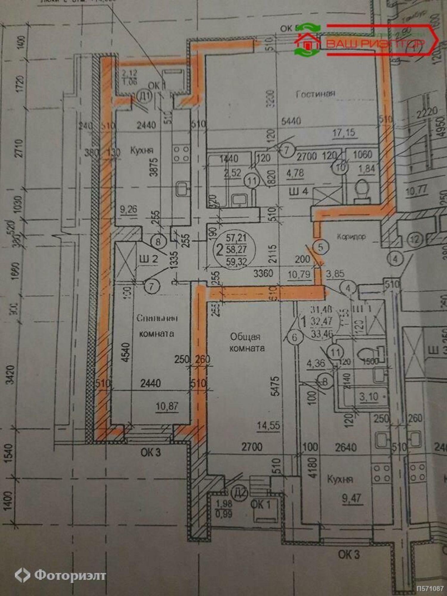 Купить квартиру за 5 099 000 рублей на Наумовская ул, 11А