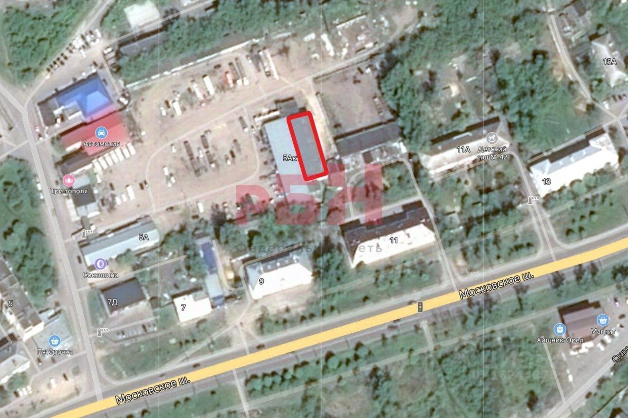 Сдать офис, помещение под офис за 60 900 рублей на Московское шоссе, 9