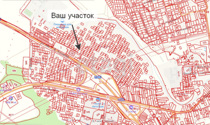 Земельный участок Р-120