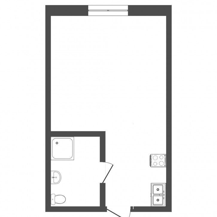 1-комн квартира Центральная, 48