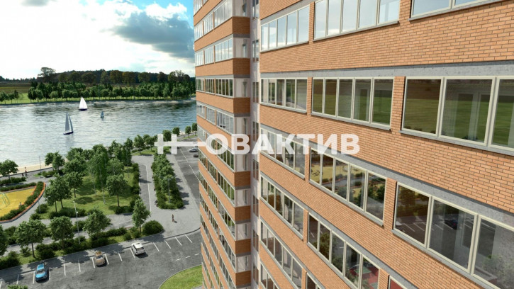 1-комн квартира в новом доме Россия, Новосибирский район, Каменский сельсовет, село Каменка, микрорайон Олимпийской славы, 3
