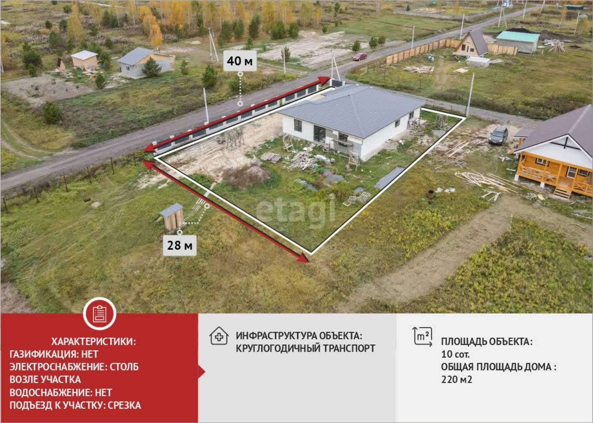 Купить дачу, дом, коттедж за 4 490 000 рублей на Земляника КП