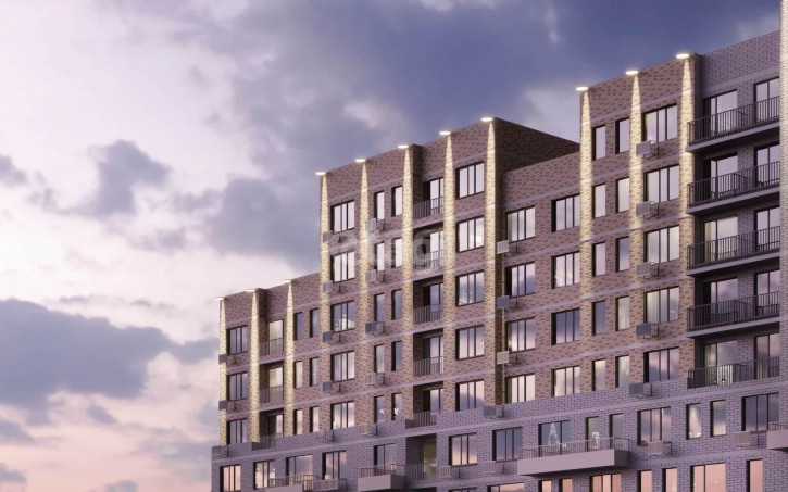 1-комн квартира в новом доме Полевая, 108