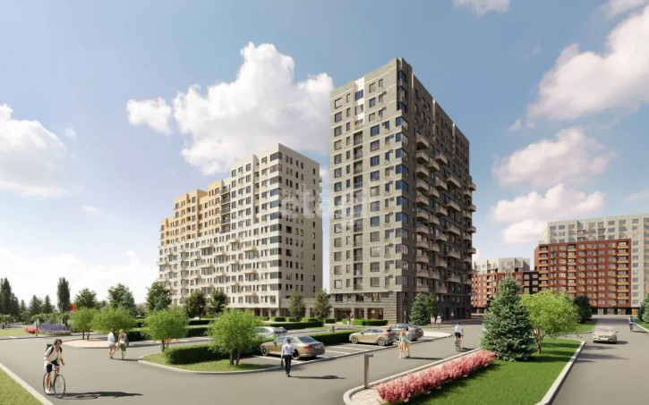 1-комн квартира в новом доме Полевая, 108