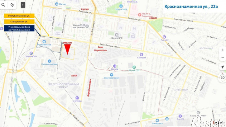 Склад Краснознамённая улица, 22А,  д. 22А