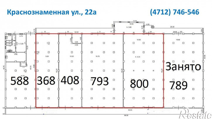 Склад Краснознамённая улица, 22А,  д. 22А