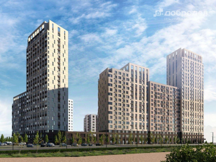 1-комн квартира в новом доме ул. Академика Ландау, 16/6