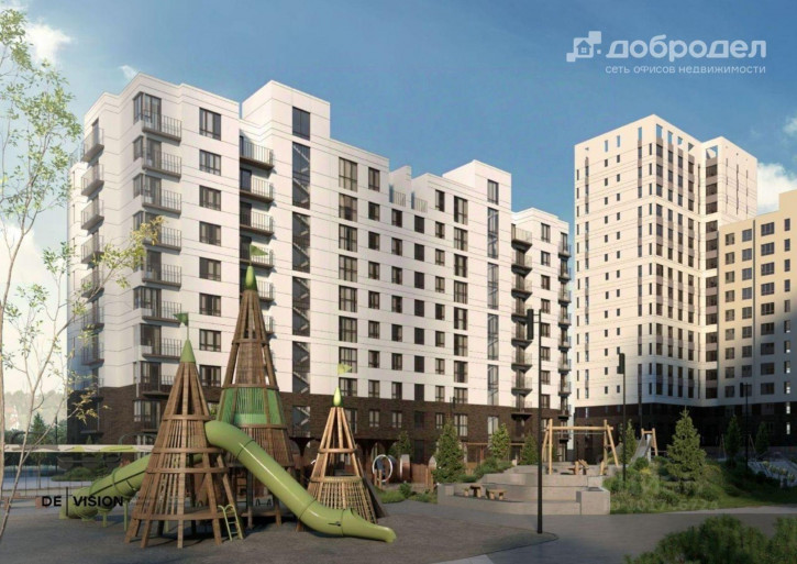 2-комн квартира в новом доме ул. Академика Ландау, 16