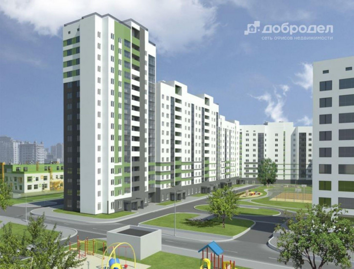 2-комн квартира в новом доме ул. Кривоусова, 4