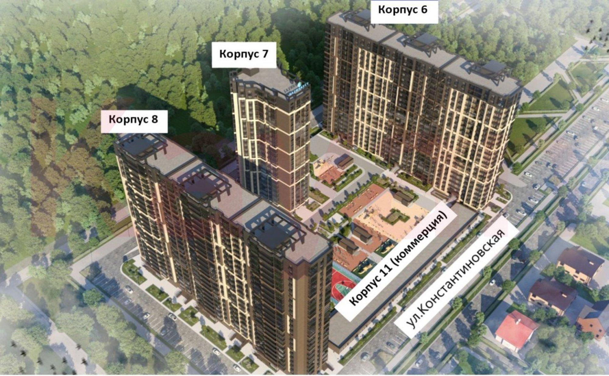 Купить квартиру за 8 054 520 рублей на ул Константиновская