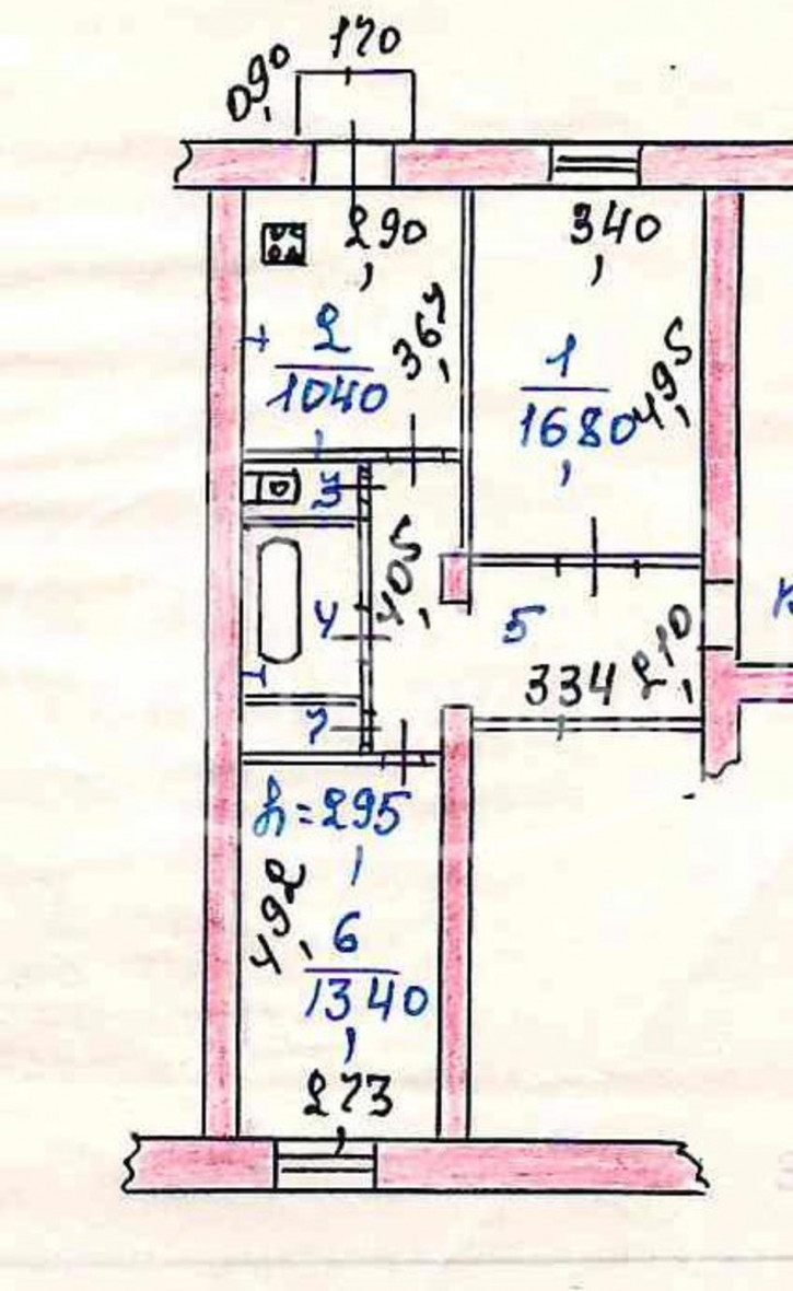 2-комн квартира улица Ленина, 24