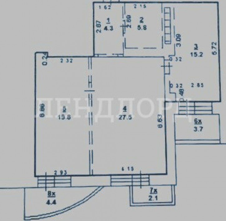 2-комн квартира улица Селиванова, 68Д