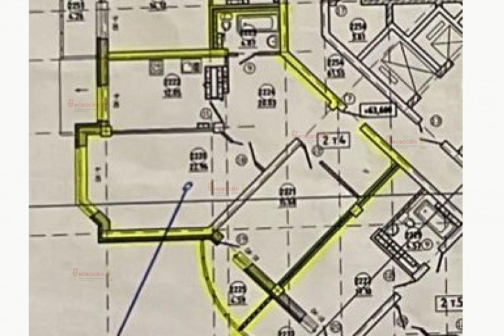 2-комн квартира Белореченская 21