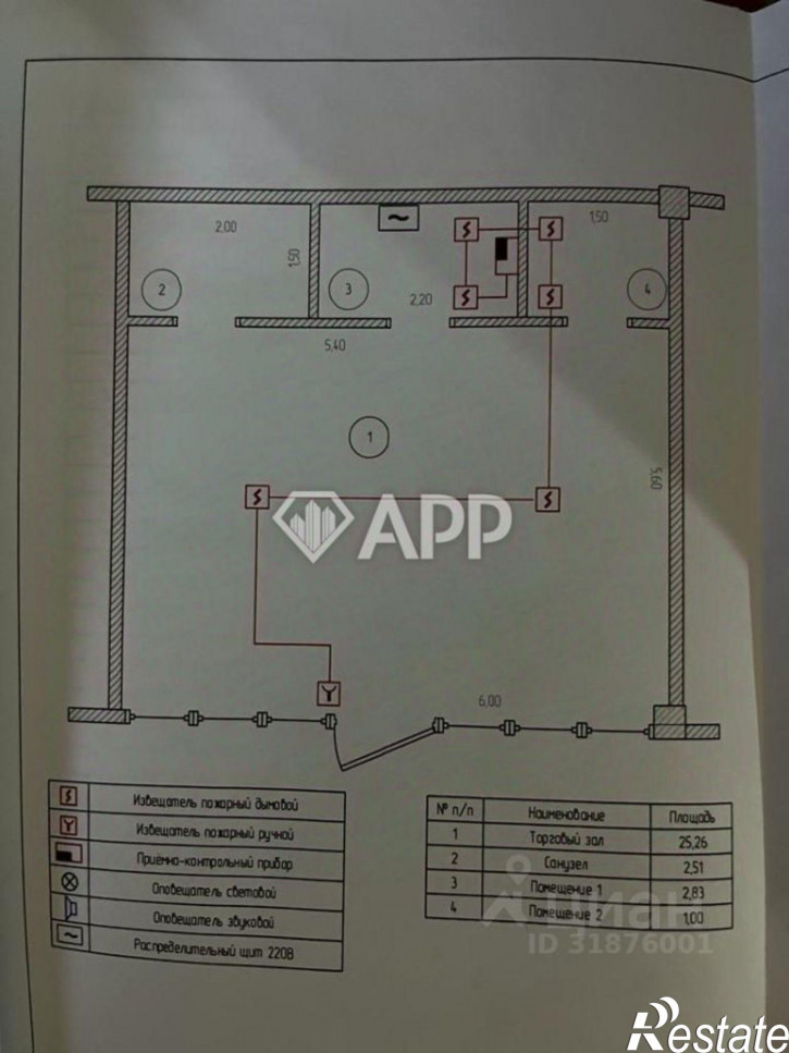 Торговое помещение Крымская улица, 22 к14,  д. 22 к14