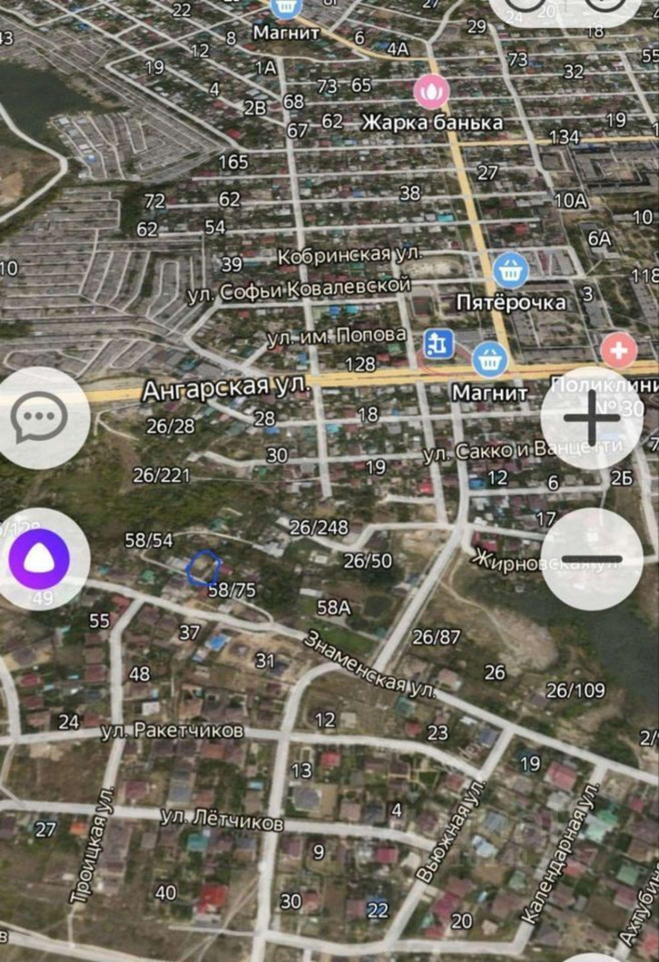 Земельный участок Знаменская улица, 60/156,  д. 60/156