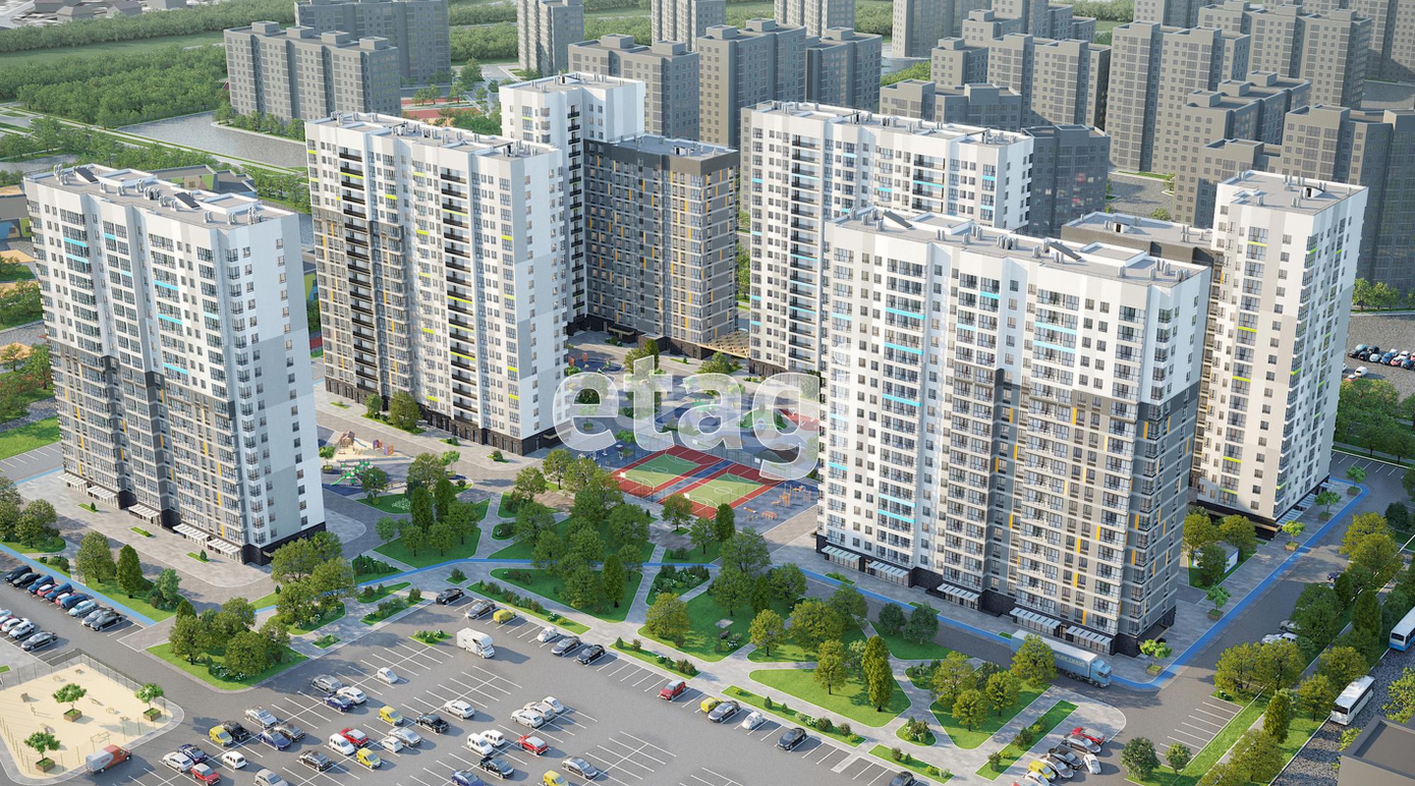 Купить студию за 3 900 000 рублей на Александра Пушкина, 8Б