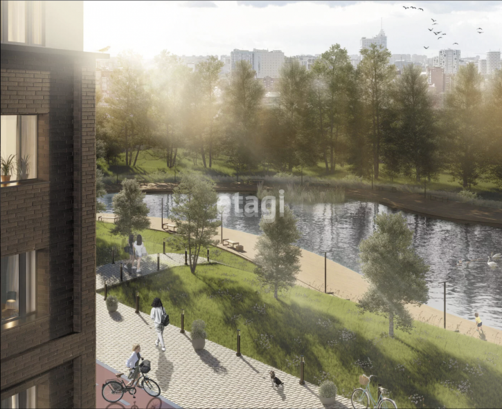 1-комн квартира в новом доме Новгородская, 20