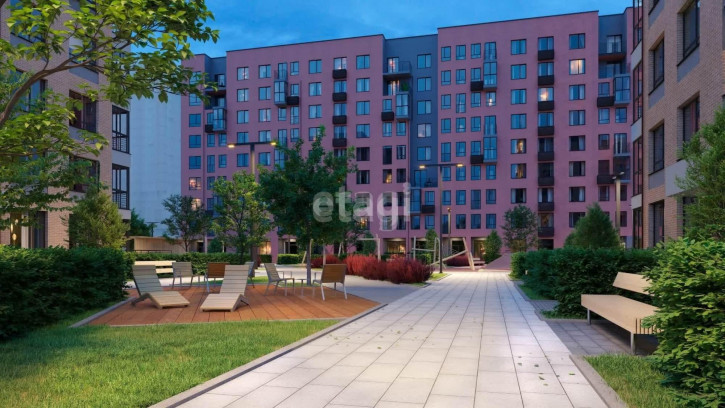 1-комн квартира в новом доме Ильи Кургузова, 4