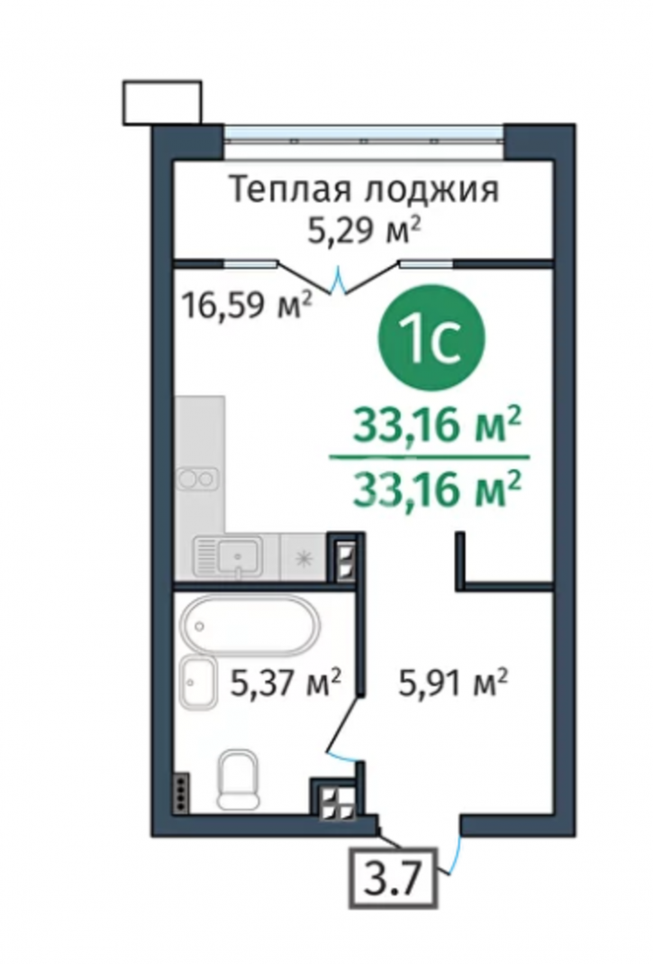 Студия Краснооктябрьская, 6