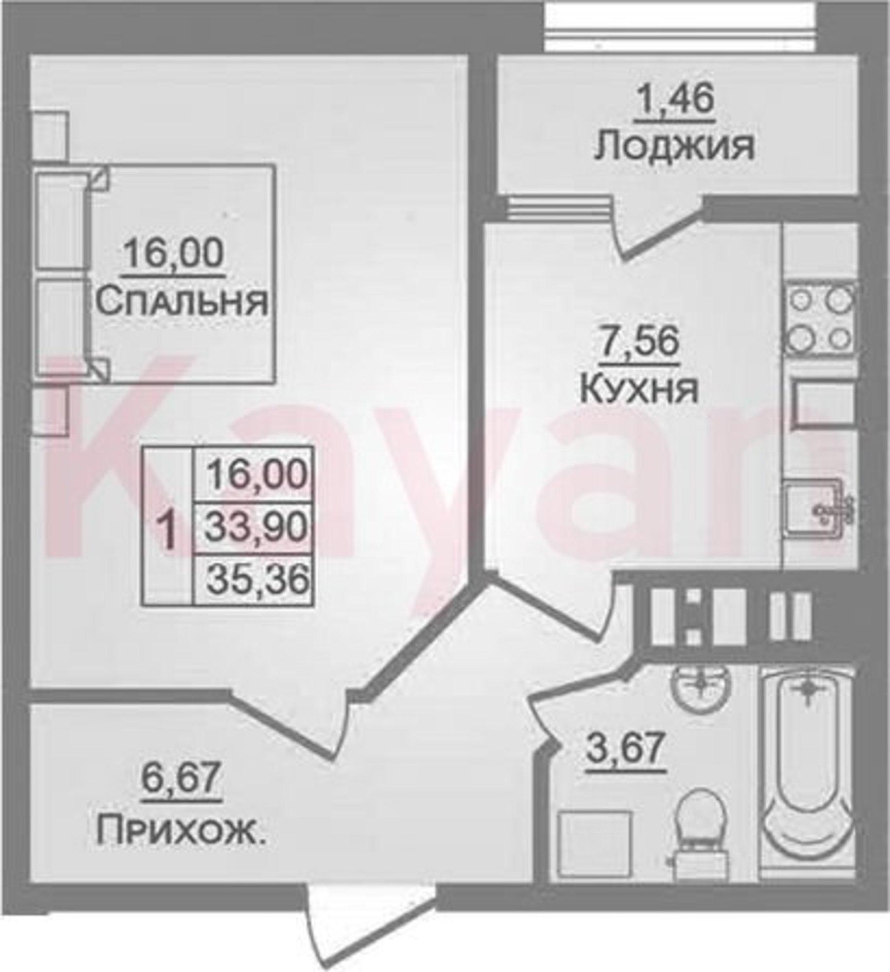 Купить квартиру за 4 420 000 рублей на ул Луговая