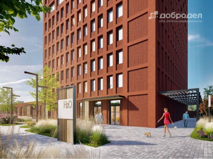 2-комн квартира в новом доме ул. Монтерская, 8