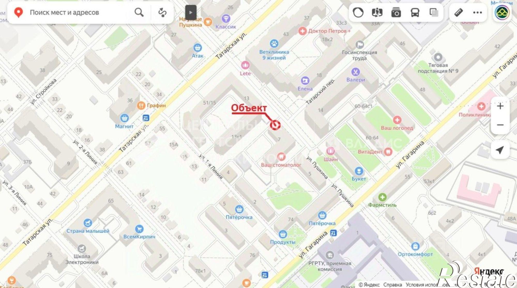 Купить торговое помещение за 4 379 170 рублей на улица Пушкина, 7