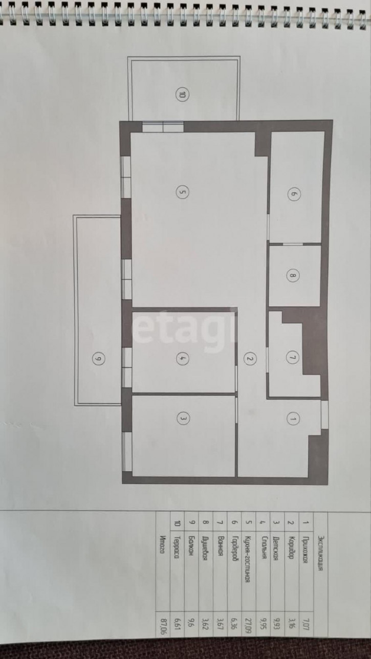 2-комн квартира Профсоюзная, 63/1