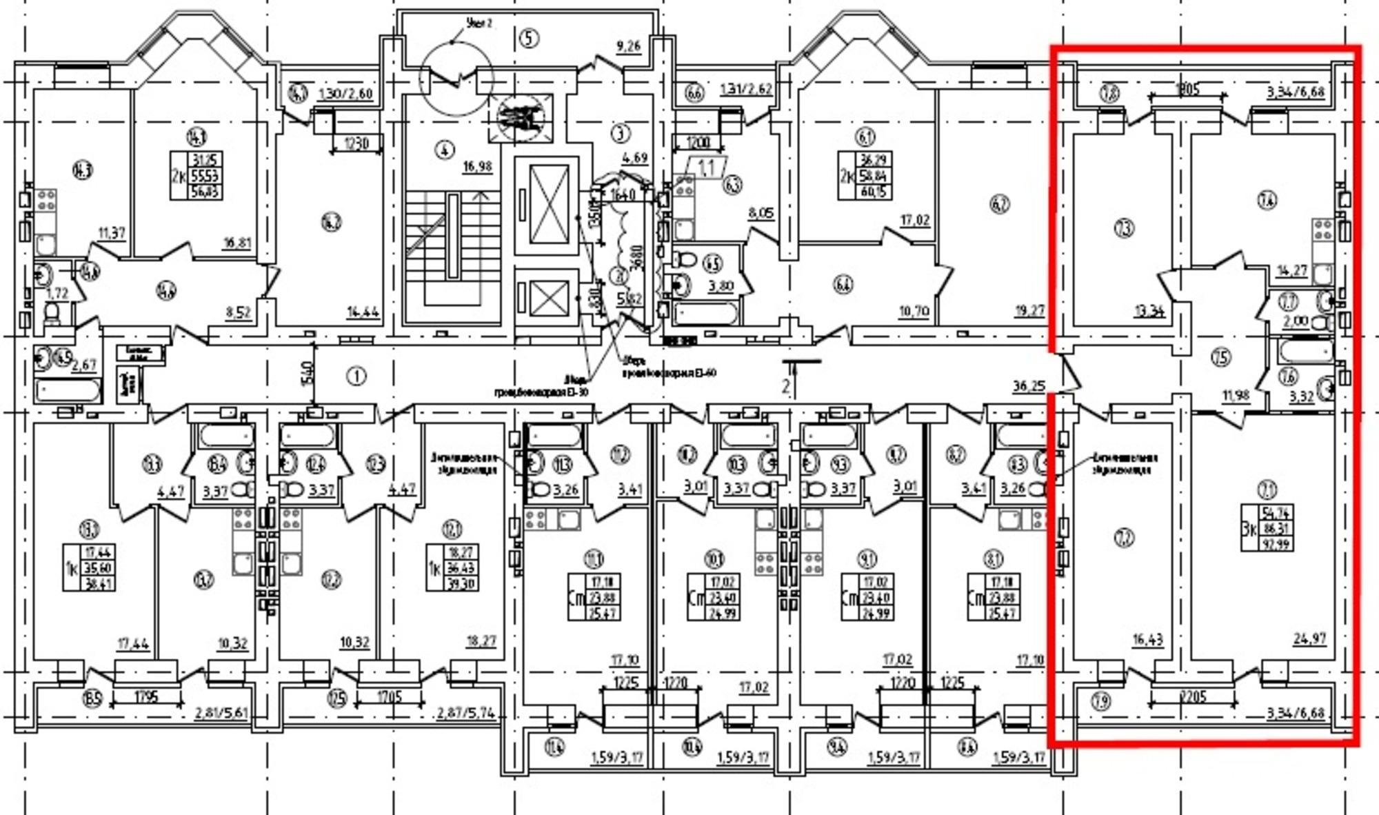 Купить квартиру за 6 682 080 рублей на Московское шоссе 18-й километр, 7кА