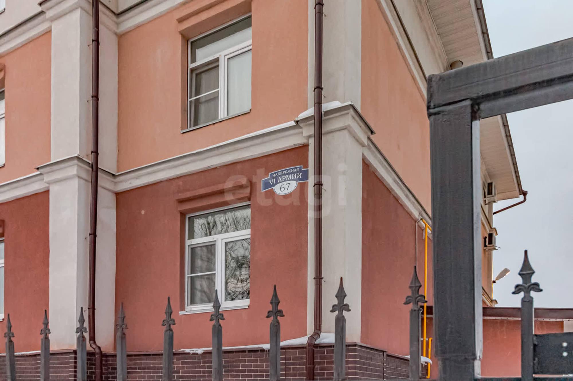 Купить квартиру за 16 000 000 рублей на набережная 6-й Армии, 67