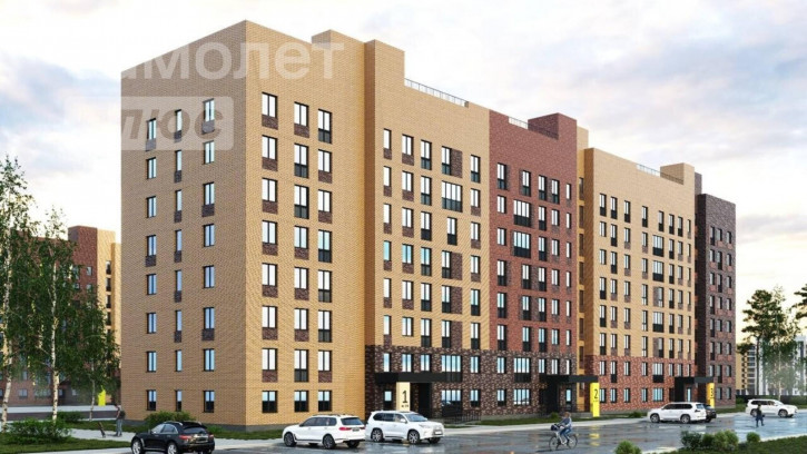 3-комн квартира в новом доме Новая улица, 17