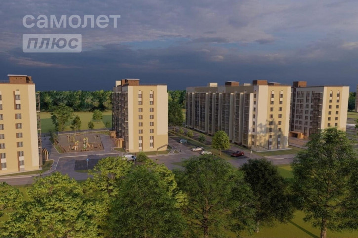 3-комн квартира в новом доме Новая улица, 17